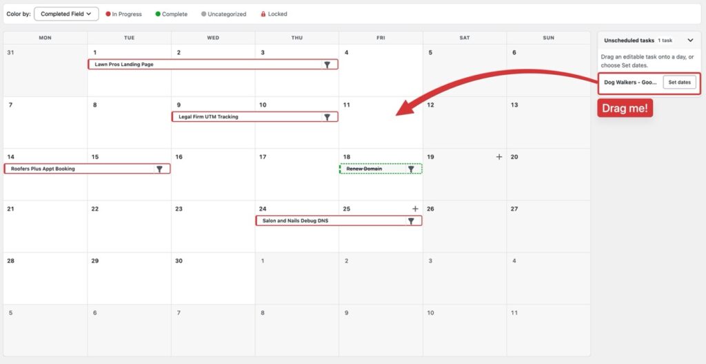 Orbitalwp calendar no date drag large